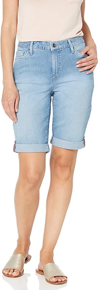 Gloria Vanderbilt Women's Joslyn Single Cuff Bermuda Short