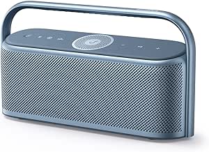 soundcore Motion x600 Bluetooth Lautsprecher, Lautsprecher Boxen Bluetooth mit Hi-Res Spatial Audio 50W räumlicher Sound IPX7 Wasserschutz 12h Wiedergabe Pro EQ Tragegriff AUX-IN (Blau)