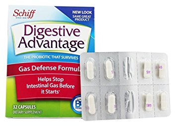Schiff Digestive Advantage Gas Defense Formula 32 Caps