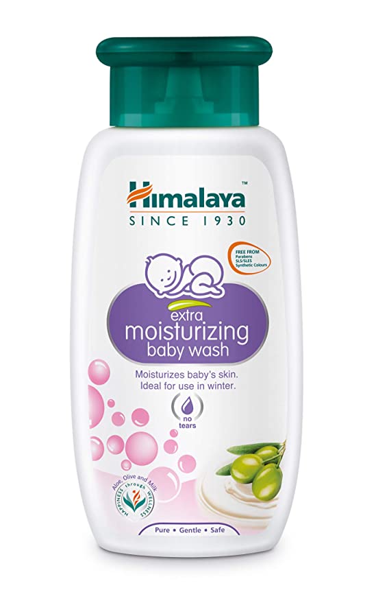 Himalaya Baby Care Extra Moisturizing Baby Wash, 200ml