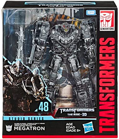 Transformers Studio Series 48 Leader Class Transformers The Ride 3D Exclusive Megatron Figure