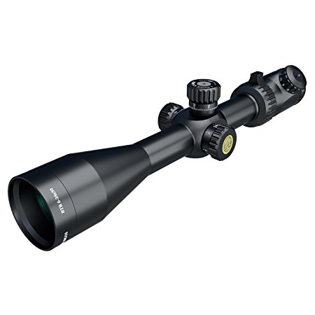Athlon 214061 Argos BTR 6-24 x 50 Direct Dial Side Focus Riflescope, Black