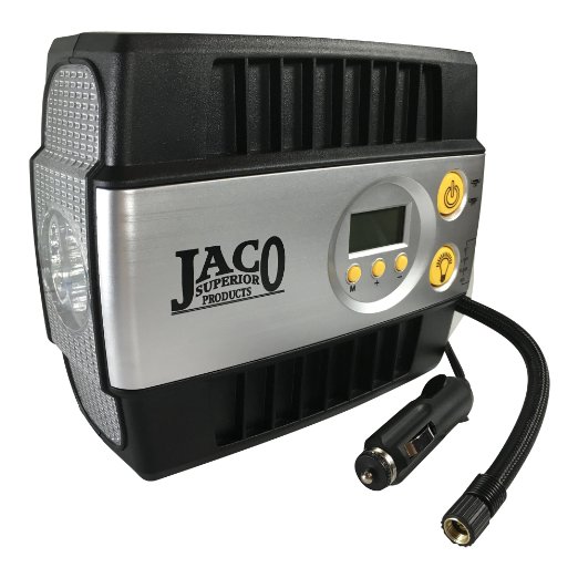 JACO Premium Digital Tire Inflator - Portable Air Compressor Pump 100 PSI