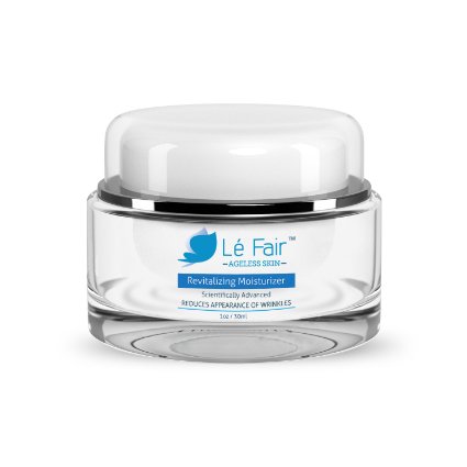 Anti-Aging Face Cream - Le Fair Wrinkle Remover and Face Moisturizer - For Face Eyes and Neck - Tightening Firming and Filling - Repair Dry Skin and Dark Spots - Skin Lightening and Whitening Lotion