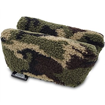 Crutch Comfort Deluxe Soft Fleece & Foam Arm Pads (Army Camo)