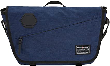 SwissGear Travel Gear 5320 Laptop Messenger Bag, 16.50 x 11 x 5, Navy