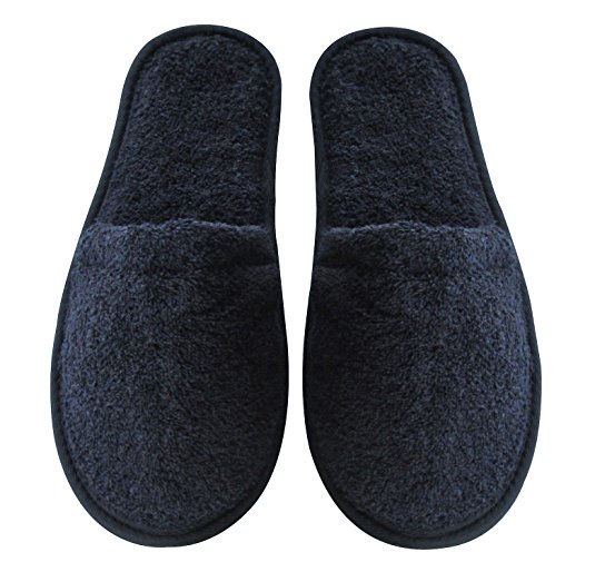 Arus Women's Turkish Terry Cotton Cloth Spa Slippers