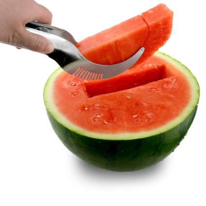 Premier Chef Watermelon Slicer and Corer - Knife Easily Cuts Through the Biggest Watermelons - Premium Quality Stainless Steel