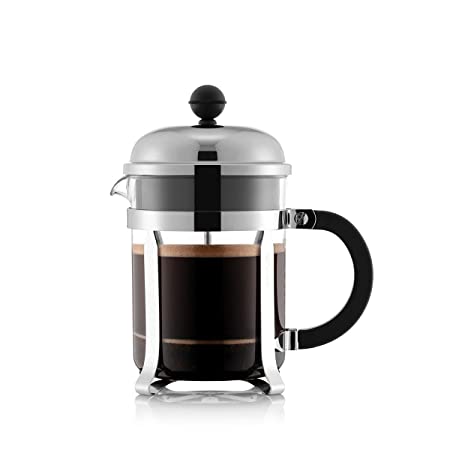 Bodum Chambord 4 Cup French Press Coffee Maker, 17-Ounce, Chrome