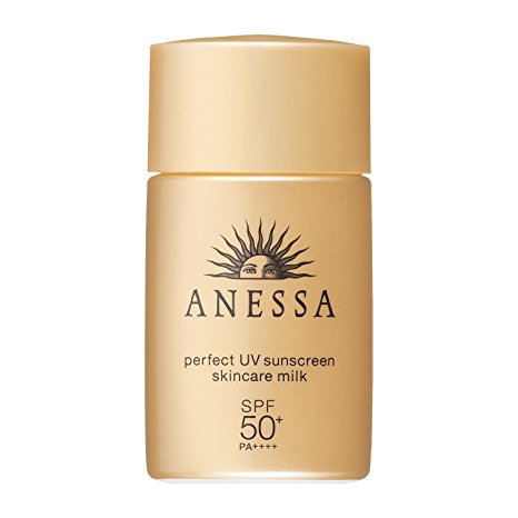 Anessa Perfect uv sunscreen skincare milk SPF50 /PA     20ml / 0.7oz