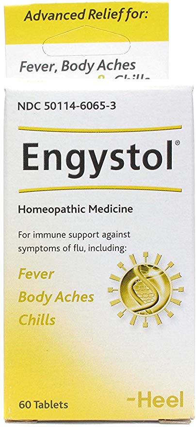 ENGYSTOL HEEL Tabs *50 Homeopathy Flu Viral Diseases Defense Immune Support