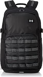 Under Armour UA Triumph Sport Backpack Training Bag, Black / Black / Metallic Silver, Free Size