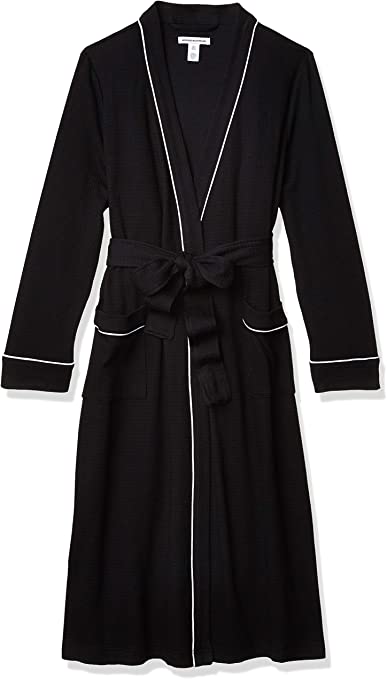 Amazon Essentials Women's Lightweight Waffle Full-Length Robe