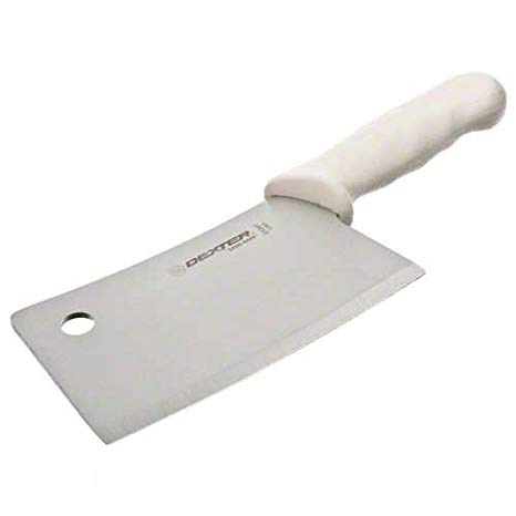 Dexter Russell S5387PCP 7" Stainless Steel Cleaver
