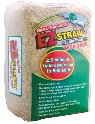 EZ Straw Seeding Mulch With Tack