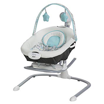 Graco Duet Sway Swing with Portable Rocker, Roam