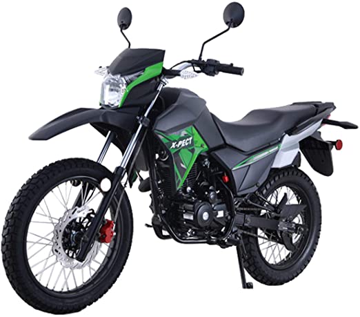 X-PRO X-Pect Bike Adult Dirt Bike 14hp Enduro Motorcycle Street Bike Dirt Bikes Fuel Injection made by Lifan,Green