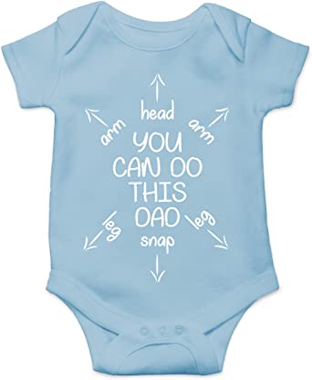 You Can Do This Dad - First Time Dad Gift - Funny Cute Infant Creeper, One-Piece Baby Bodysuit