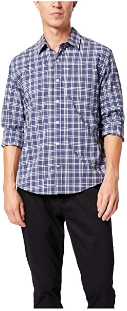 Dockers Men's Long Sleeve Signature Comfort Flex Shirt