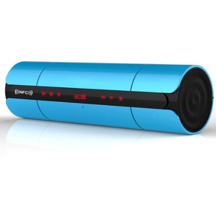 Bluetooth speakers Bekhic 3D-Tumbler NFC Portable Wireless Speaker Stereo With Mic for Cellphone