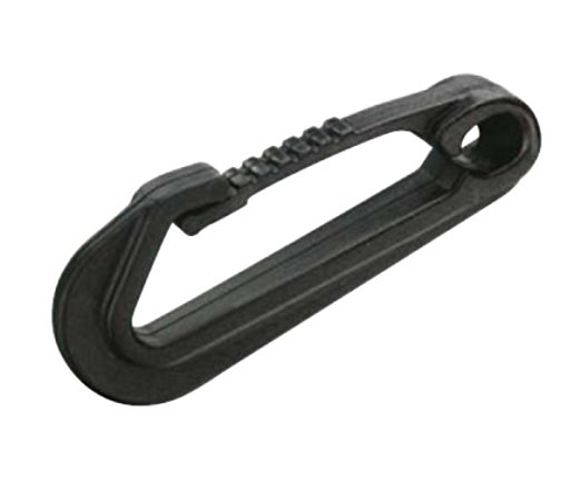FMS Wingless Snaphook Bungee Hook - Heavy Duty Hooks for Use With Resistance Bands, Bungee Cords, Webbing and More