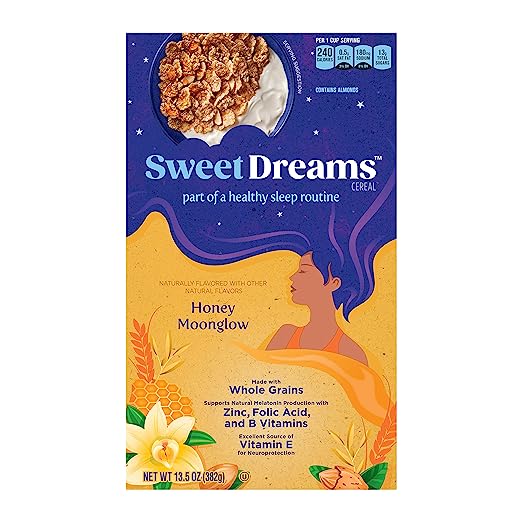 Sweet Dreams Night Time Cereal, Honey Moonglow Almond, 13.5 OZ Box