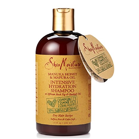 SheaMoisture 13 oz Manuka Honey & Mafura Oil Intensive Hydration Shampoo