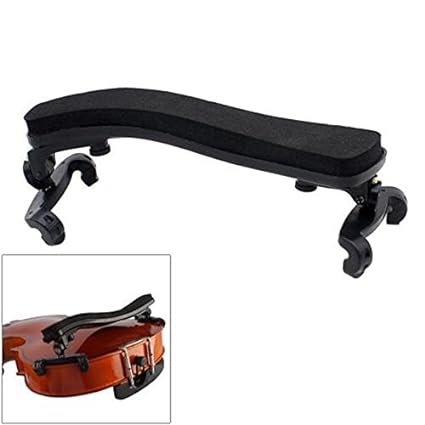 Mozart Adjustable Violin Shoulder Rest Plastic EVA Padded for 3/4 4/4