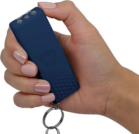 GUARD DOG SECURITY Hornet  Mini Stun Gun Keychain - Stun Gun Flashlight Now with Battery Life Indicator - Personal Defense Equipment – Rechargeable