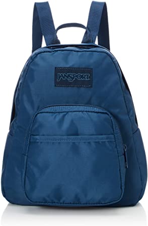 JanSport Mono Half Pint Backpack- Lightweight Daypack, Dark Denim