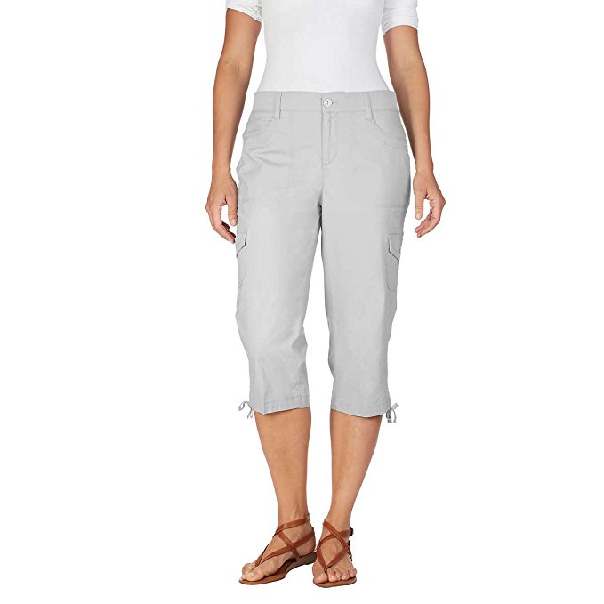 Gloria Vanderbilt Women's Lightweight Cargo Skimmer Capri