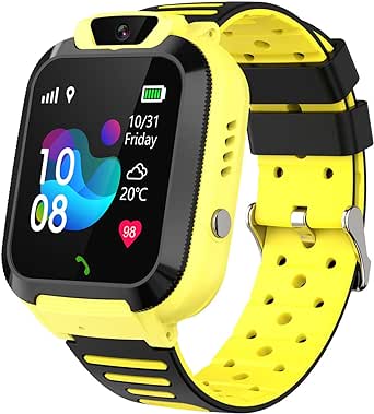 Kids Smart Watch for Boys Girls Ages 3-12 with Games Video Camera Music Player Call 12/24 Hour Clock Flashlight Calculator Hd Touchscreen #Rc1Ay