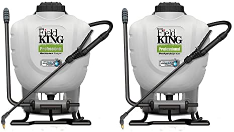 D.B. Smith Field King Professional 190328 No Leak Pump Backpack Sprayer for Killing Weeds in Lawns and Gardens (2-Pack)