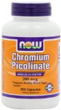 NOW Foods Chromium Picolinate 200mcg 250 Capsules