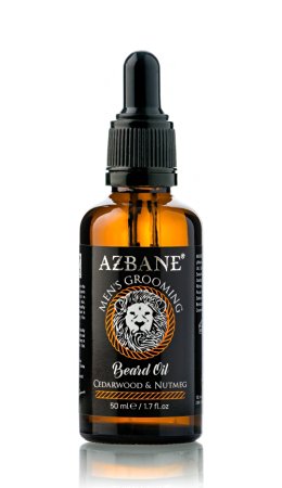 Azbane Moroccan Argan Beard Oil - Cedarwood & Nutmeg 50 Ml E / 1.7 Fl.oz