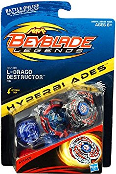 Beyblade Legends Beybattle Tops BB-108 L-Drago Destructor F:S Top