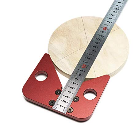 Center Finder Line Gauge Woodworking 45 Degrees Angle Line Caliber Marking Ruler Wood Measuring Scribe Tool