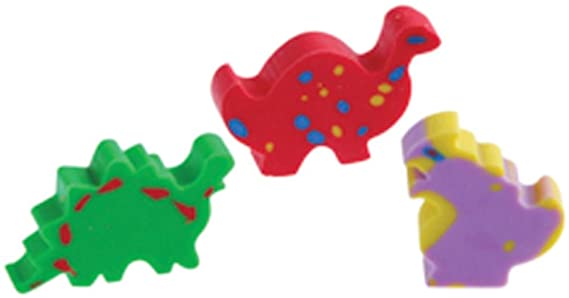 U.S. Toy LM130 Mini Dino Erasers