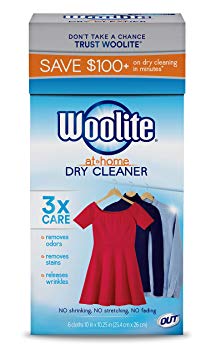 Woolite At Home Dry Cleaner, Fresh Scent, 4 Pack, 24 Cloths
