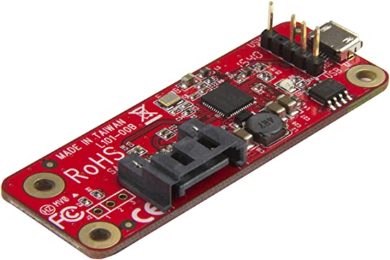 StarTech.com USB to SATA Converter for Raspberry Pi and Development Boards - USB to SATA Adapter for Raspberry Pi Board (PIB2S31)