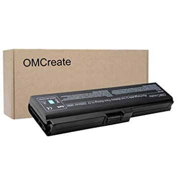 OMCreate Laptop Battery [ with Samsung Cells] for Toshiba PA3817U-1BRS PA3819U-1BRS Toshiba Satellite C655 L600 L675 L675D L700 L745 L750 L750D L755 L755D M640 M645 P745 Series - 24 Months Warranty