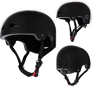 LaScoota Multi-Sport Helmet, Roller Skating Helmet, Skateboard Helmet for Adults, Youth & Kids | Kids Helmet | Impact-Absorbing Core, Optimal Ventilation