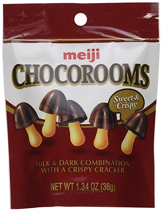 Meiji Chocorooms 1.34oz (Pack of 12)