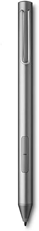 Wacom Bamboo Ink-Active Stylus (2nd Generation, with 4,096 Pressure Levels for Natural Writing & Making Notes on Pen-Compatible Touchscreen Devices with Microsoft Windows 10), Gray