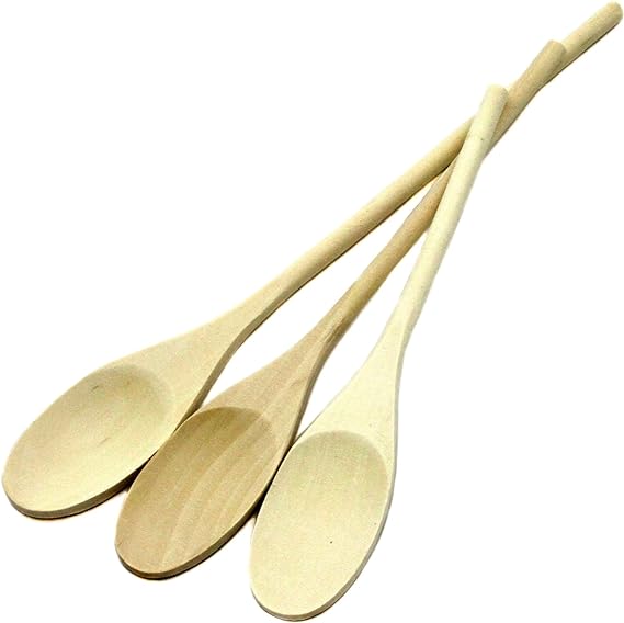 Chef Craft Maple Wooden Spoon Set, Brown