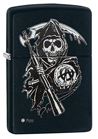 Zippo Sons of Anarchy Reaper Windproof Pocket Lighter