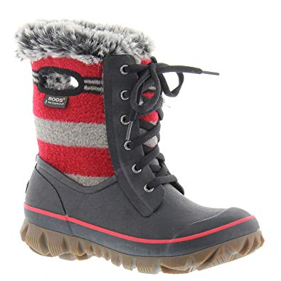 Bogs Women's Arcata Stripe Waterproof Winter Boot