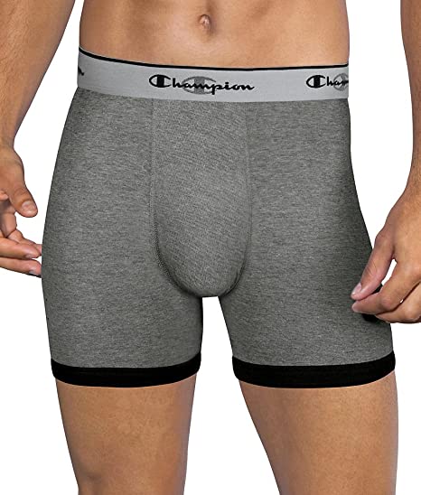 Champion Men's Performance Stretch Boxer Brief 2 Pk