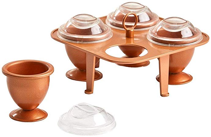 Copper Chef Eggs (X-Large)-Copper Chef Egg Cooker- No Peel Soft, Hard and Poached Eggs Without the Shell …