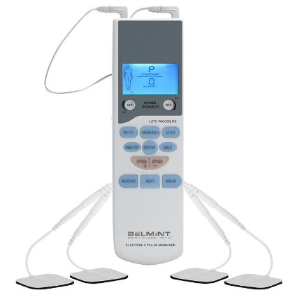 Belmint TENS Transcutaneous Electrical Nerve Stimulation Unit Electronic Pulse Massager